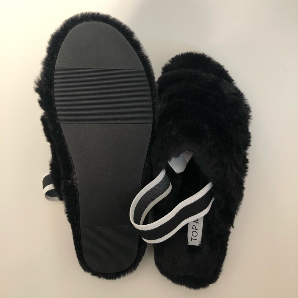 Black Sandals size 8 and half